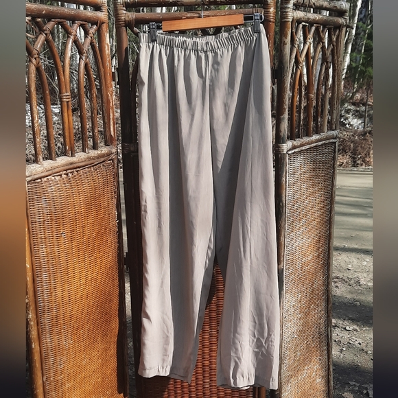 🆕️ Christie & Jill Vintage 80s Tan Pants Set - Picture 3 of 11